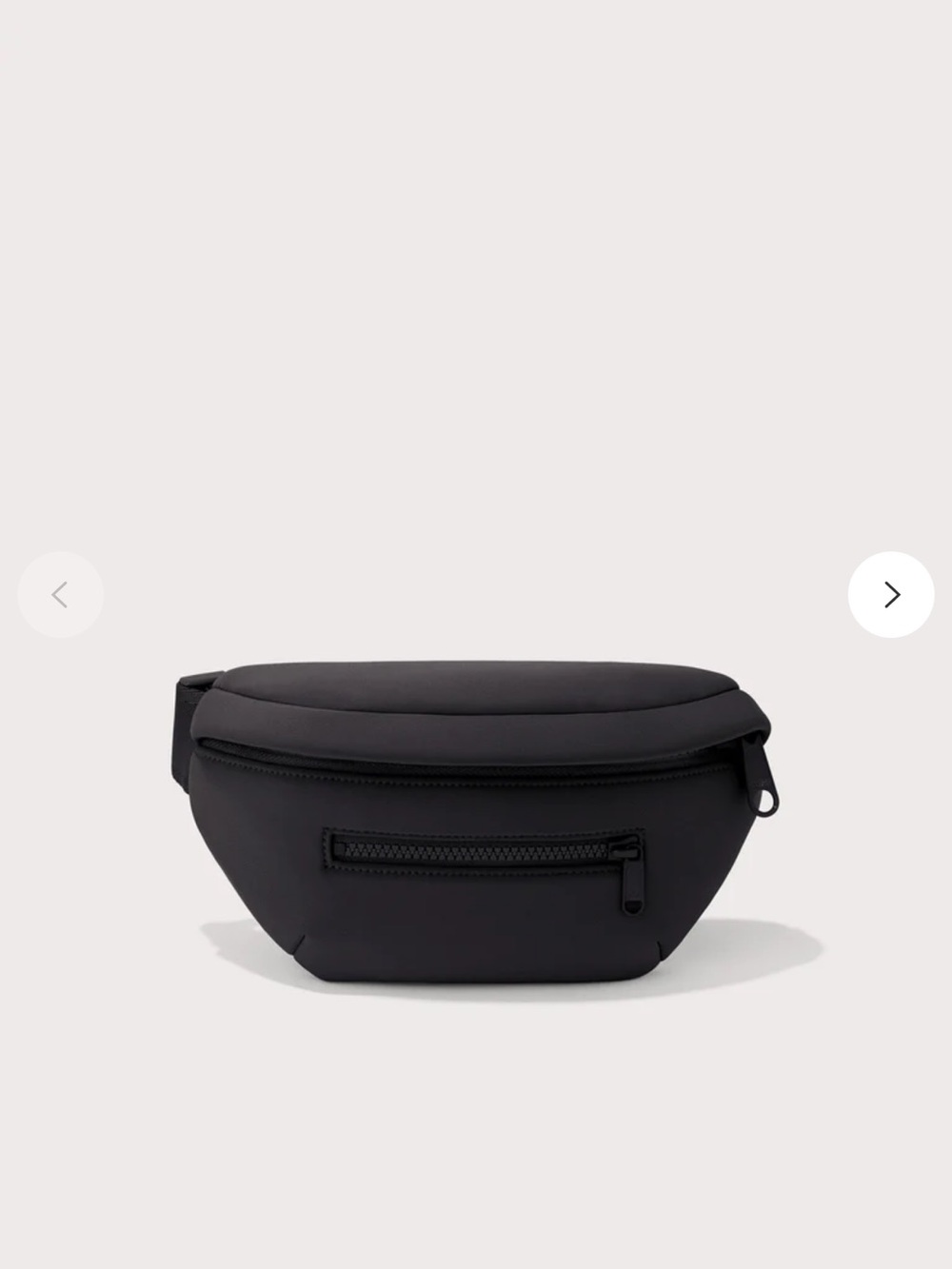 Dagne Dover Ace Black Fanny Pack